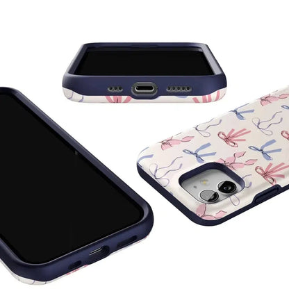 Coquette Girlie | Pastel Bows Case Phone Case Casetry