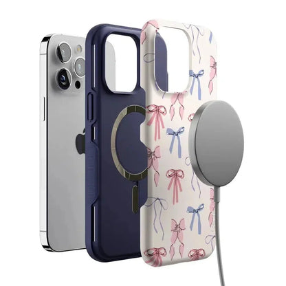 Coquette Girlie | Pastel Bows Case Phone Case Casetry