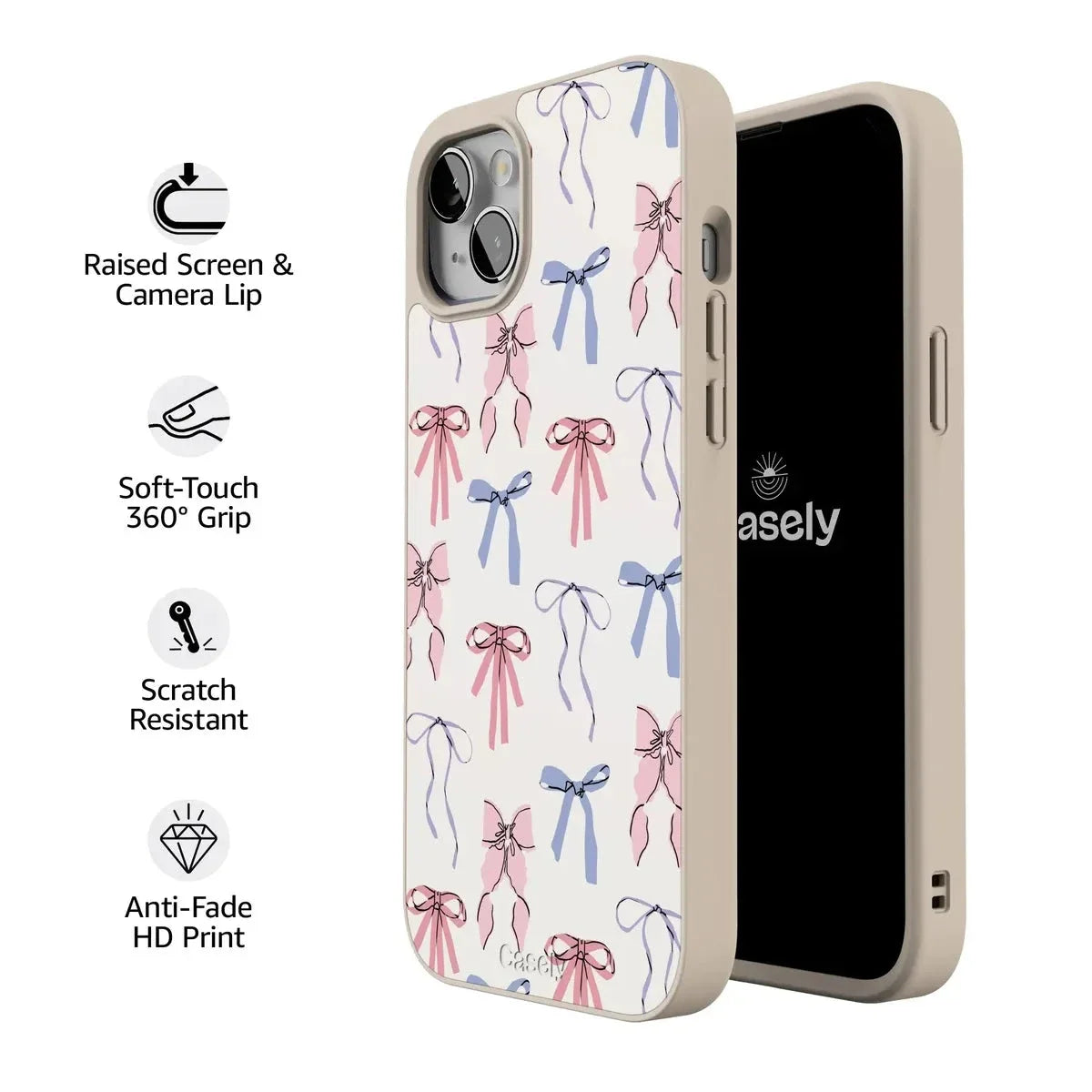 Coquette Girlie | Pastel Bows Case Phone Case get.casely
