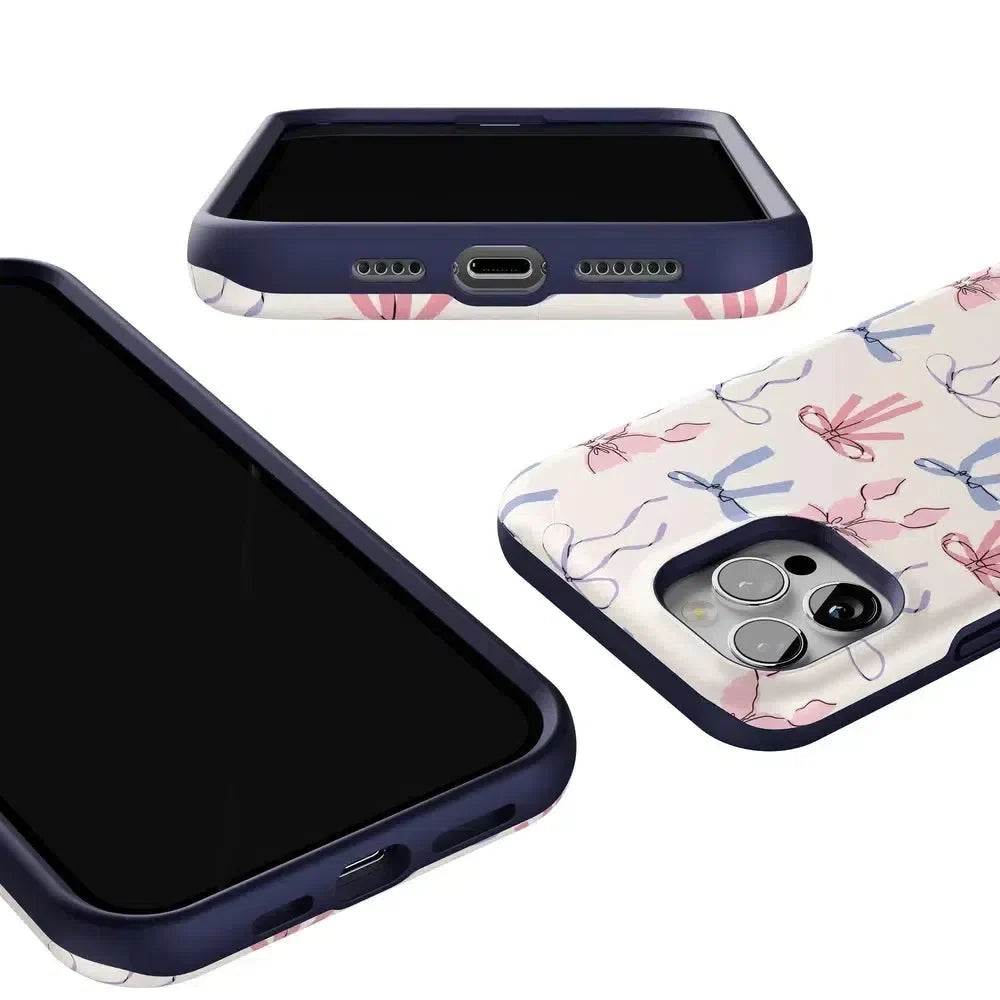 Coquette Girlie | Pastel Bows Case Phone Case Casetry