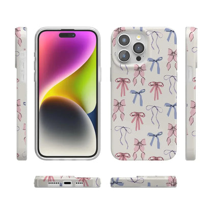 Coquette Girlie | Pastel Bows Case Phone Case Casetry