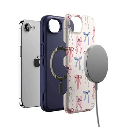 Coquette Girlie | Pastel Bows Case Phone Case Casetry