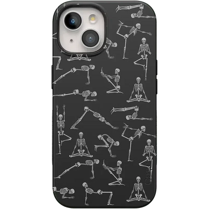 Corpse Pose | Skeleton Yoga Case Phone Case Casetry Bold Flex + MagSafe® iPhone 15 Plus