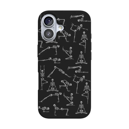 Corpse Pose | Skeleton Yoga Case Phone Case Casetry Classic + MagSafe® iPhone 17