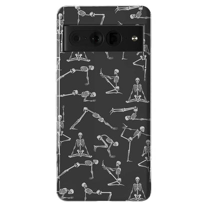 Corpse Pose | Skeleton Yoga Case Phone Case Casetry Essential Google Pixel 7 Pro