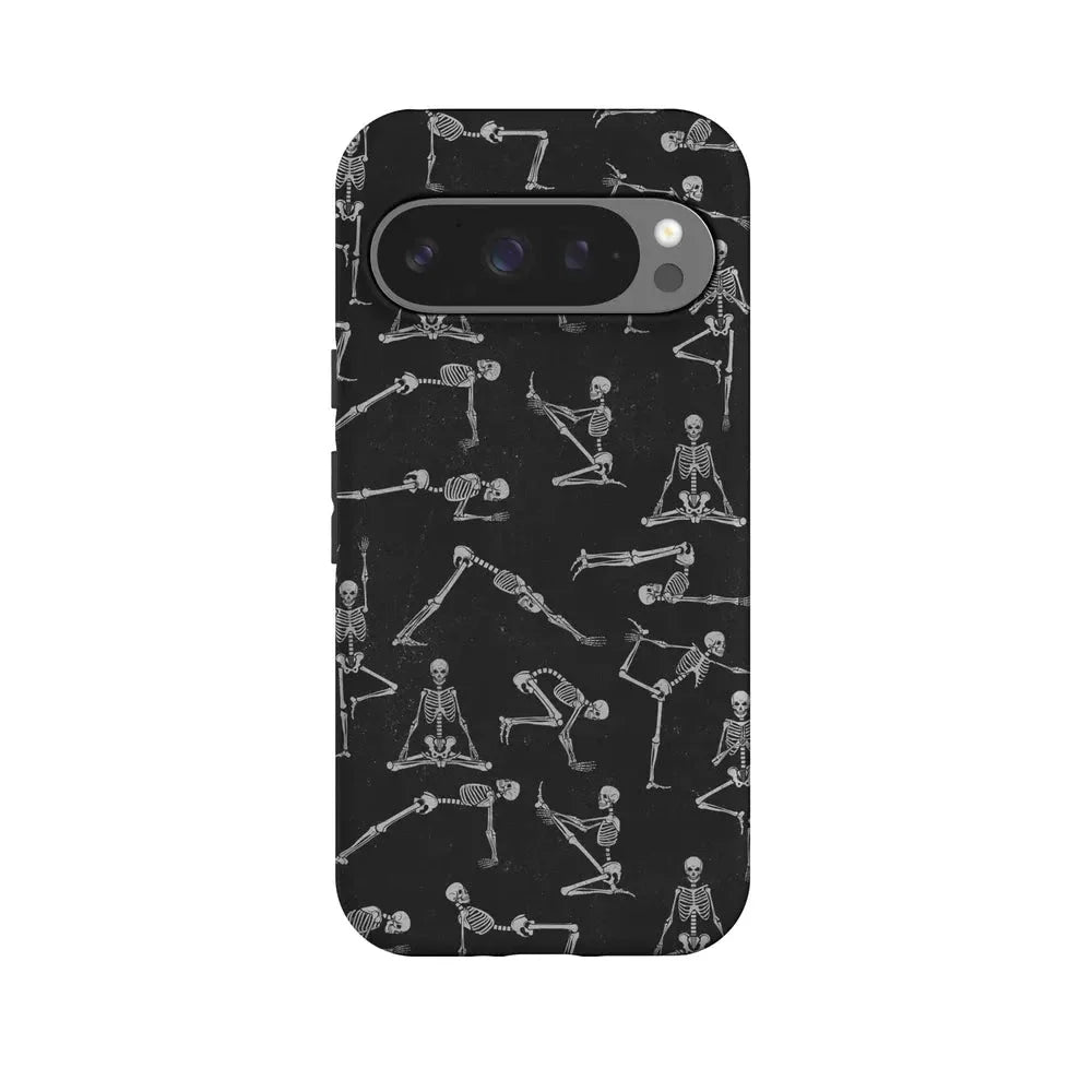 Corpse Pose | Skeleton Yoga Case Phone Case Casetry Essential + MagSafe® Google Pixel 10 Pro