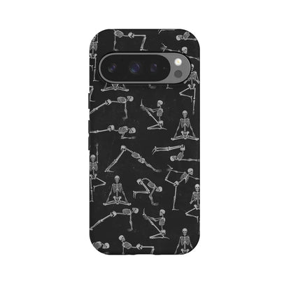 Corpse Pose | Skeleton Yoga Case Phone Case Casetry Essential + MagSafe® Google Pixel 10 Pro