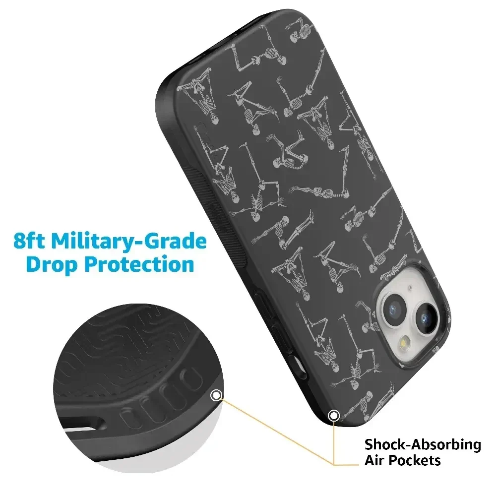 Corpse Pose | Skeleton Yoga Case Phone Case Casetry
