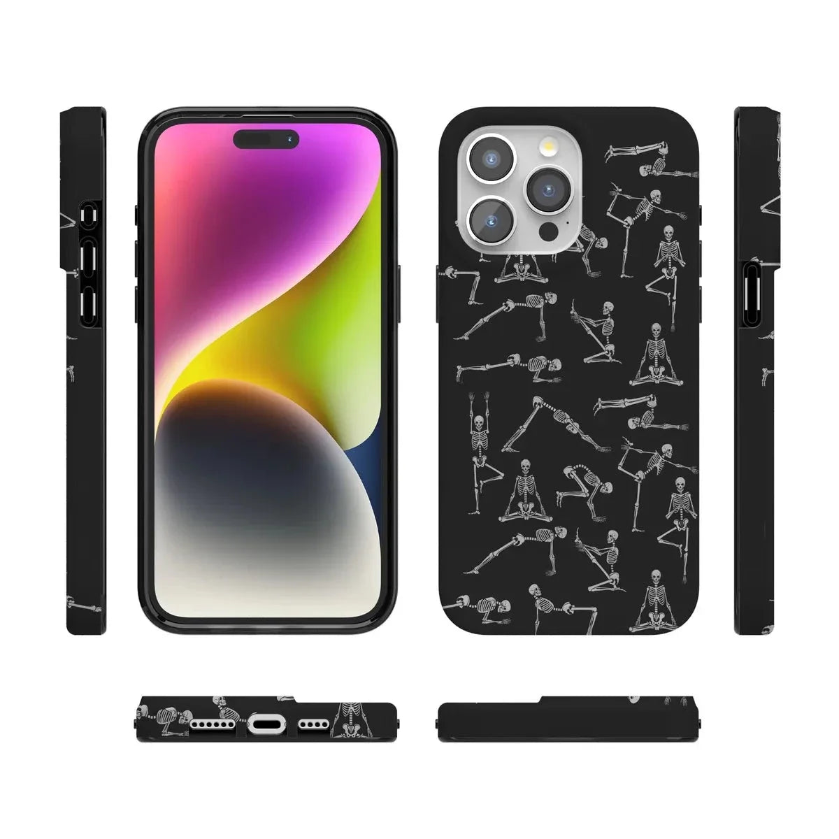 Corpse Pose | Skeleton Yoga Case Phone Case Casetry