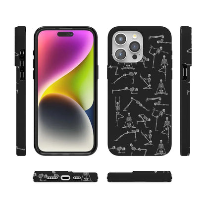 Corpse Pose | Skeleton Yoga Case Phone Case Casetry