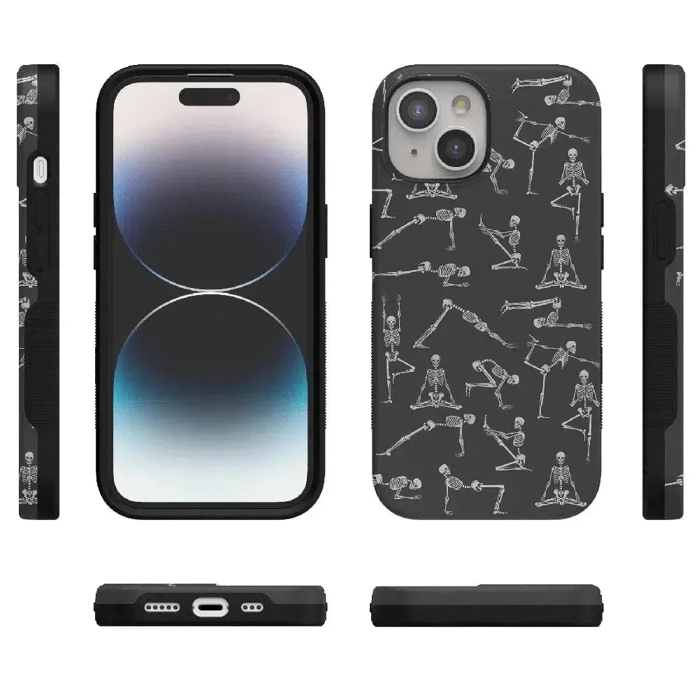 Corpse Pose | Skeleton Yoga Case Phone Case Casetry