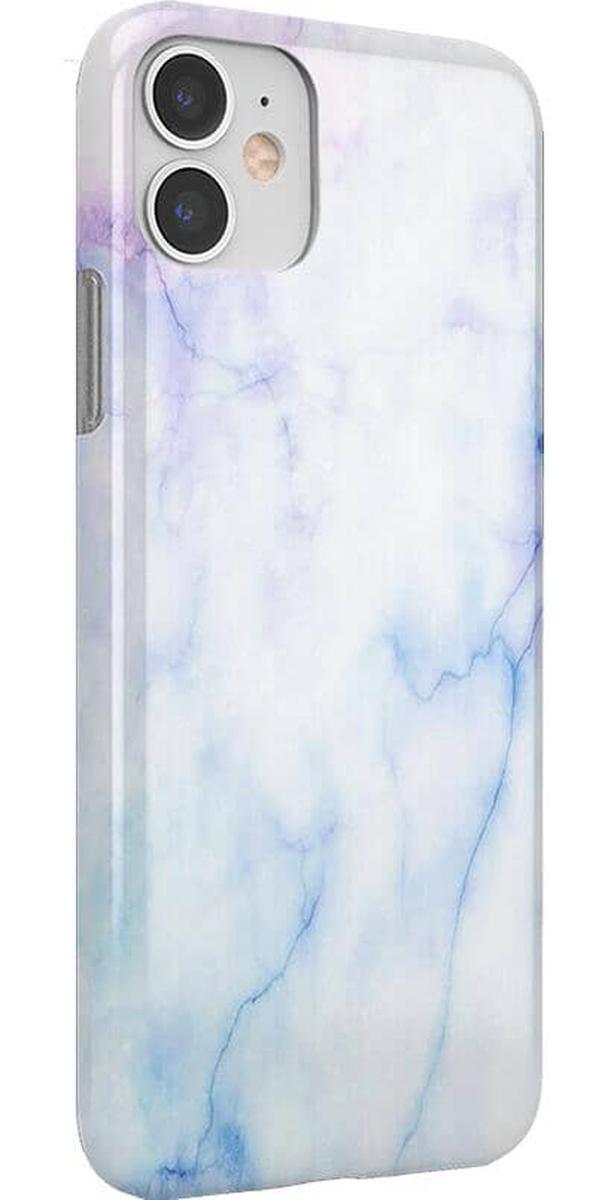 Cotton Candy | Blue & Purple Marble Case iPhone Case get.casely