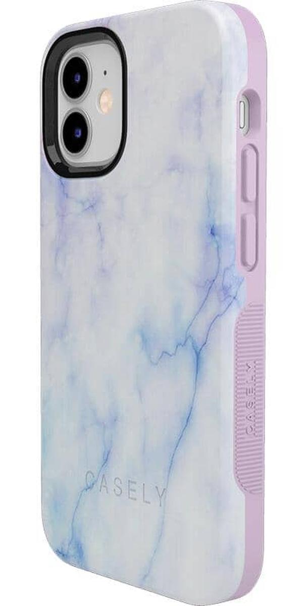 Cotton Candy | Blue & Purple Marble Case iPhone Case get.casely