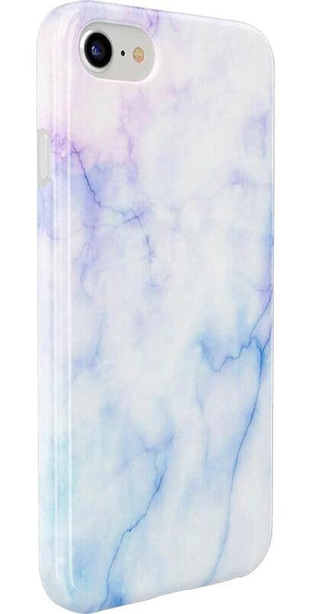 Cotton Candy | Blue & Purple Marble Case iPhone Case get.casely