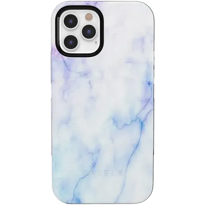 Cotton Candy | Blue & Purple Marble Case iPhone Case get.casely