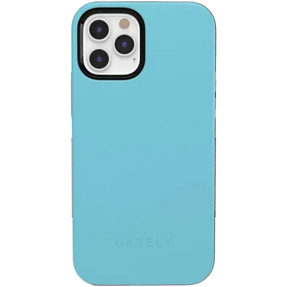 Cotton Candy Electric Blue on Pink | Ultra-Protective Bold Case iPhone Case get.casely Bold iPhone 12 Pro Max