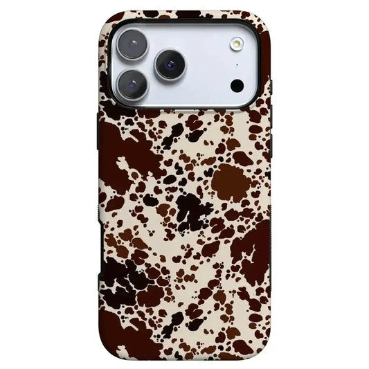 Cowgirl Envy | Cow Print Case iPhone Case get.casely Bold Flex + MagSafe® iPhone 17 Pro Max