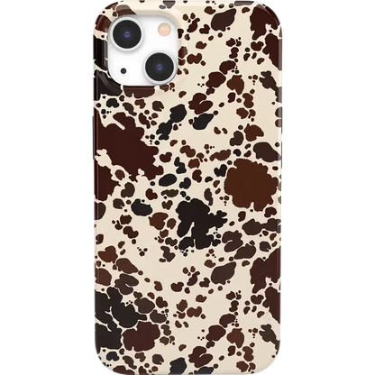 Cowgirl Envy | Cow Print Case iPhone Case get.casely Classic + MagSafe® iPhone 13