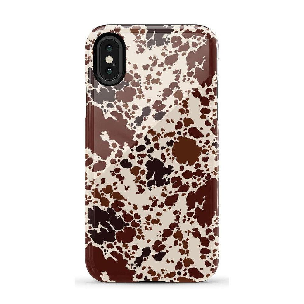 Cowgirl Envy | Cow Print Case iPhone Case get.casely Essential iPhone X / XS