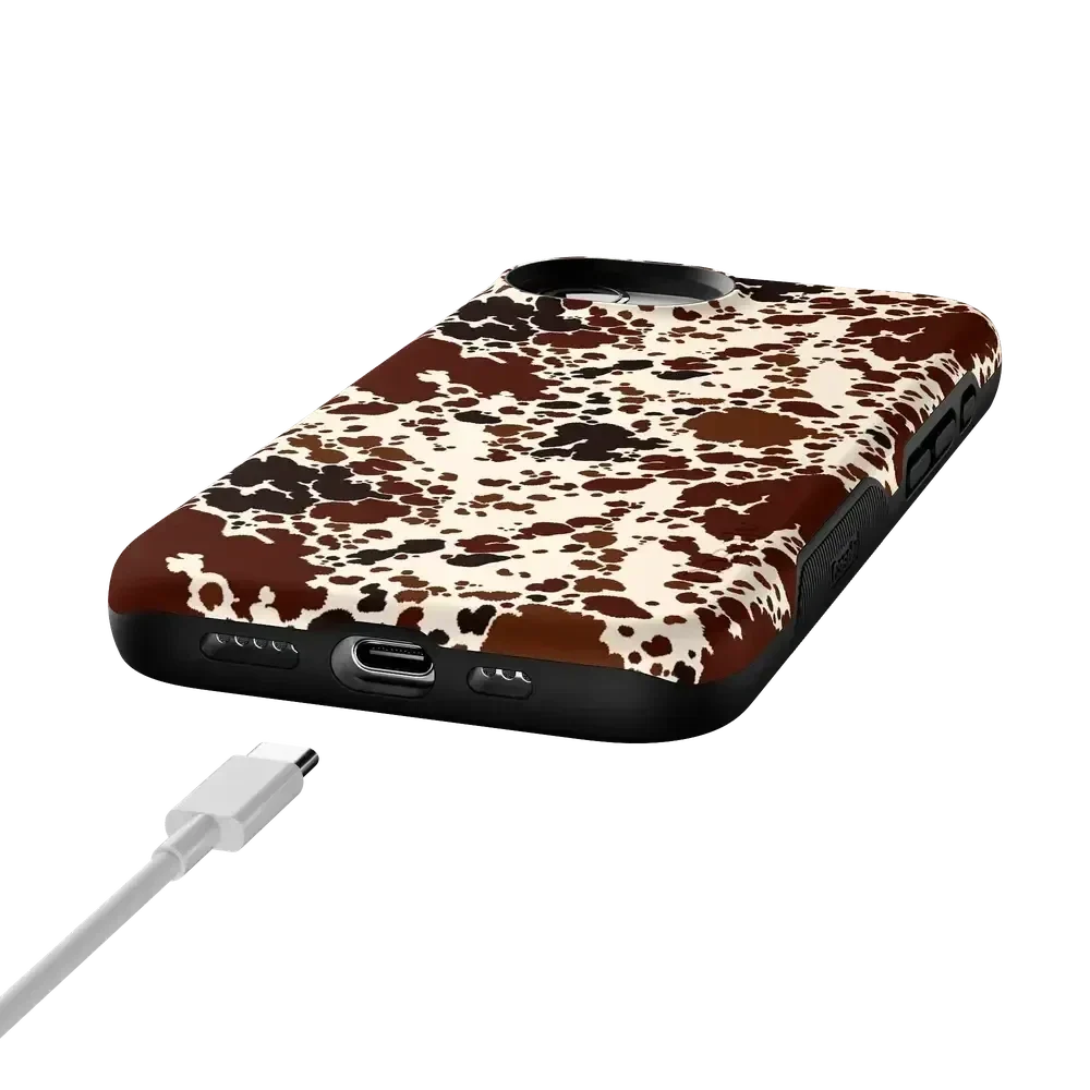 Cowgirl Envy | Cow Print Case iPhone Case get.casely