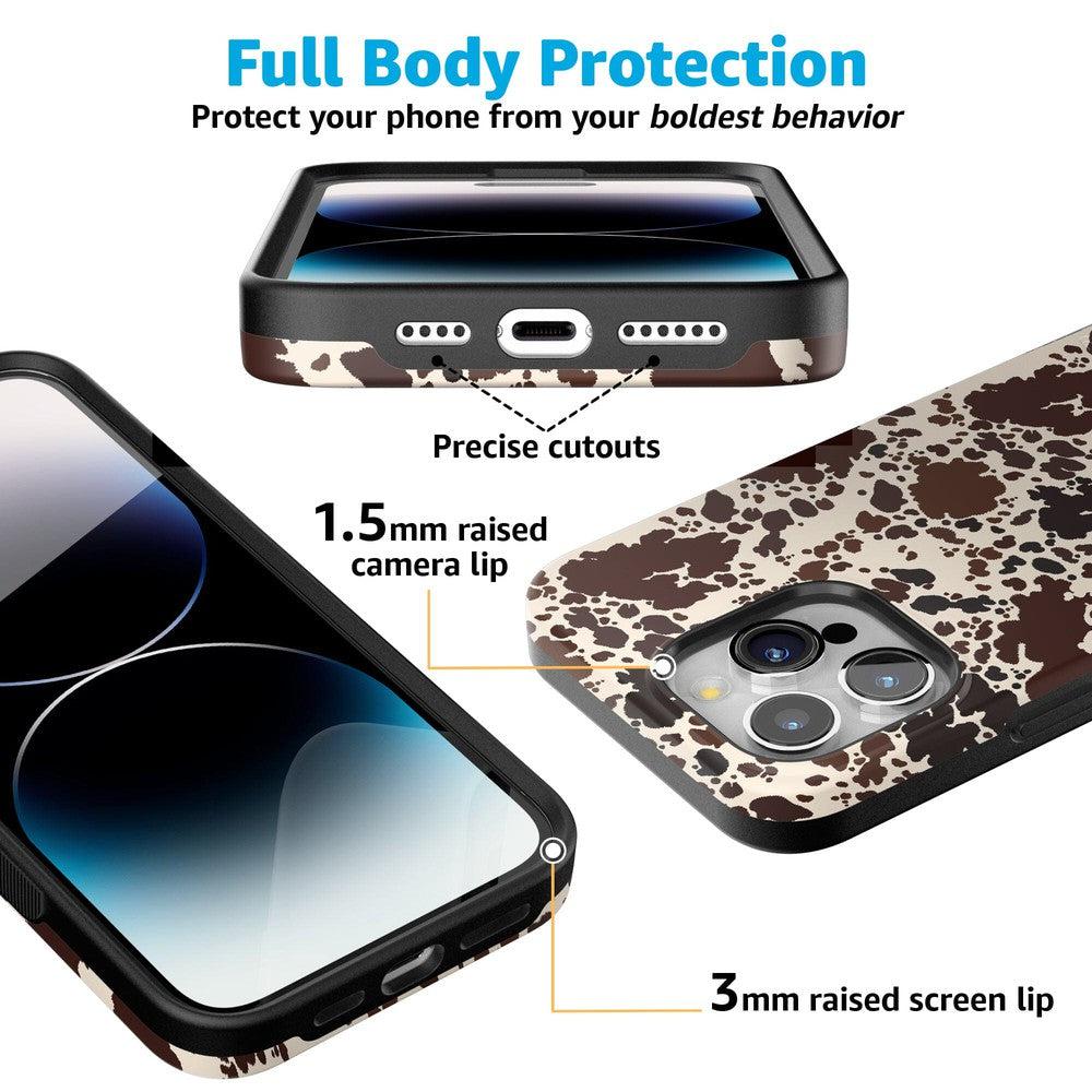 Cowgirl Envy | Cow Print Case iPhone Case get.casely