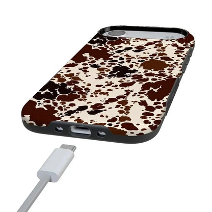 Cowgirl Envy | Cow Print Case iPhone Case get.casely