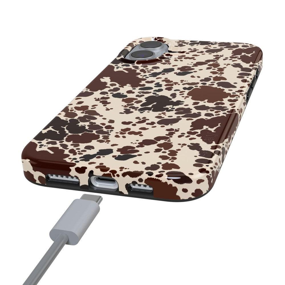 Cowgirl Envy | Cow Print Case iPhone Case get.casely