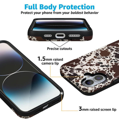 Cowgirl Envy | Cow Print Case iPhone Case get.casely