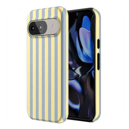Coastline Stripes | Blue & Yellow Case