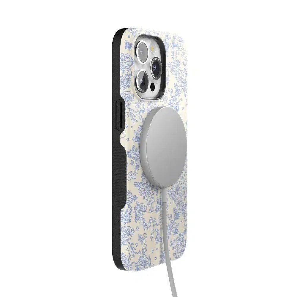 Cupid's Canvas | Periwinkle Floral Case Phone Case Casetry
