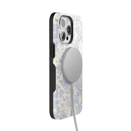 Cupid's Canvas | Periwinkle Floral Case Phone Case Casetry
