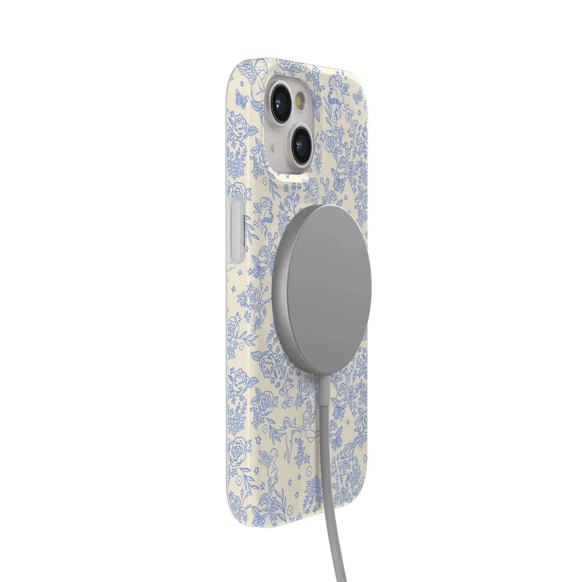 Cupid's Canvas | Periwinkle Floral Case Phone Case Casetry