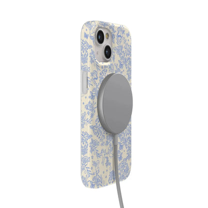 Cupid's Canvas | Periwinkle Floral Case Phone Case Casetry
