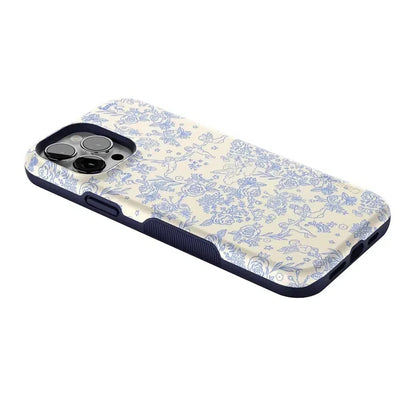 Cupid's Canvas | Periwinkle Floral Case Phone Case Casetry