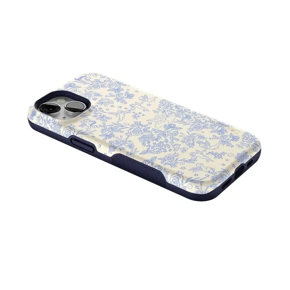Cupid's Canvas | Periwinkle Floral Case Phone Case Casetry