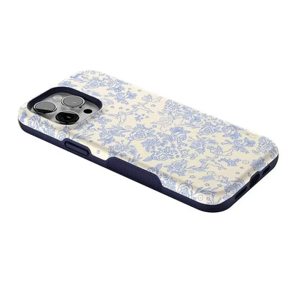 Cupid's Canvas | Periwinkle Floral Case Phone Case Casetry