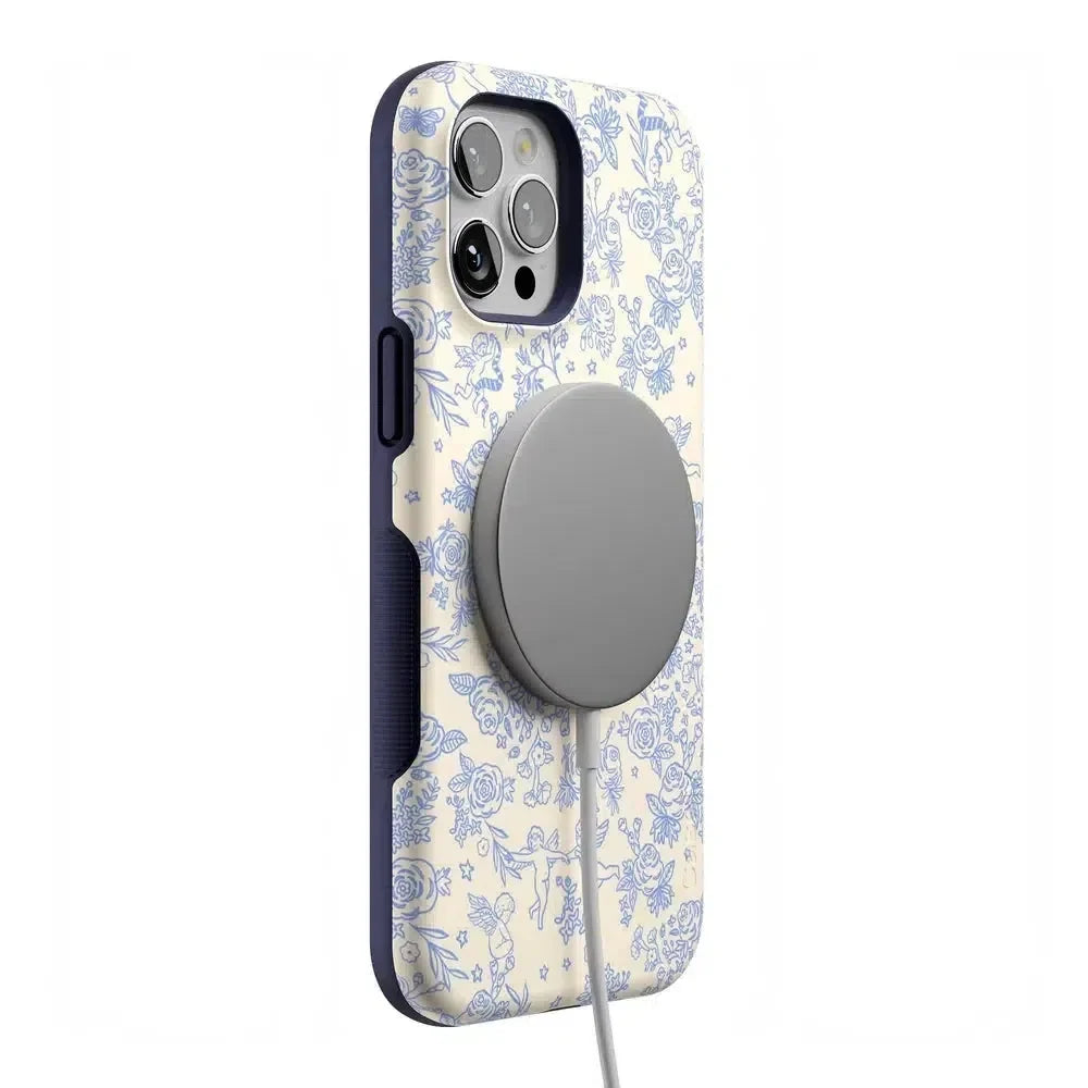 Cupid's Canvas | Periwinkle Floral Case Phone Case Casetry