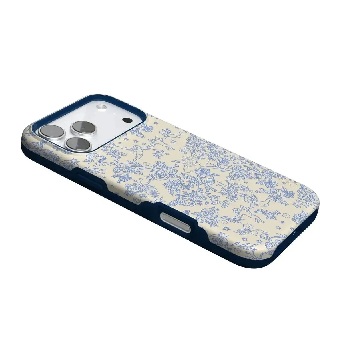 Cupid's Canvas | Periwinkle Floral Case Phone Case Casetry