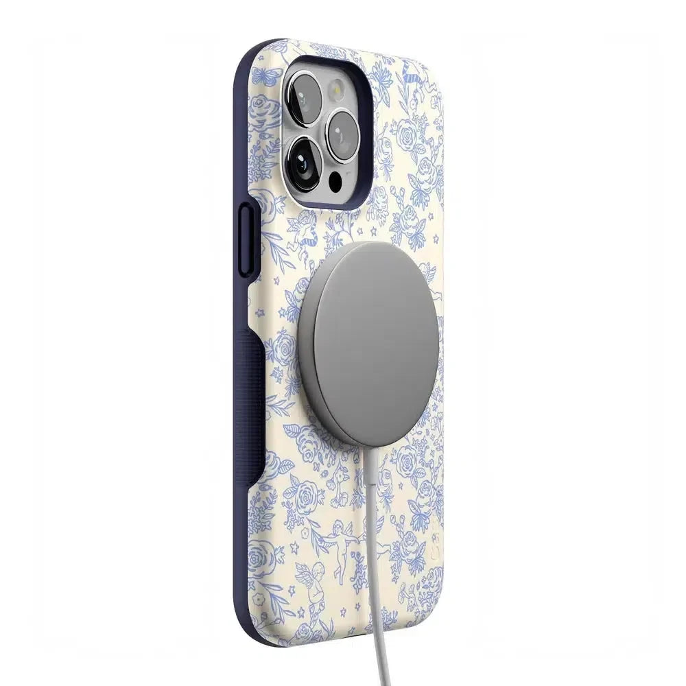 Cupid's Canvas | Periwinkle Floral Case Phone Case Casetry
