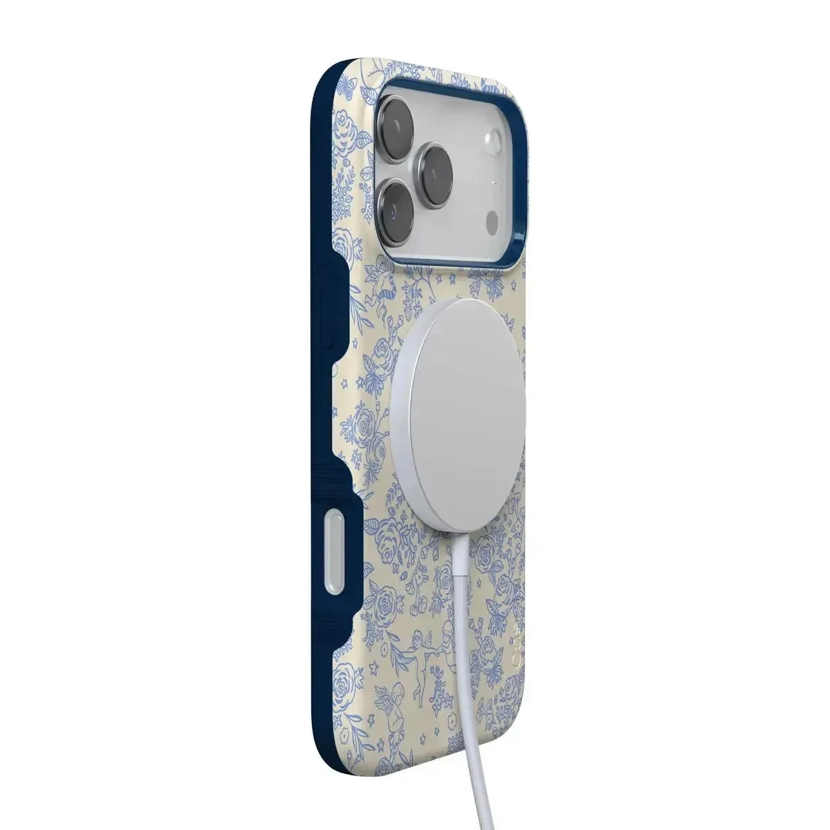 Cupid's Canvas | Periwinkle Floral Case Phone Case Casetry