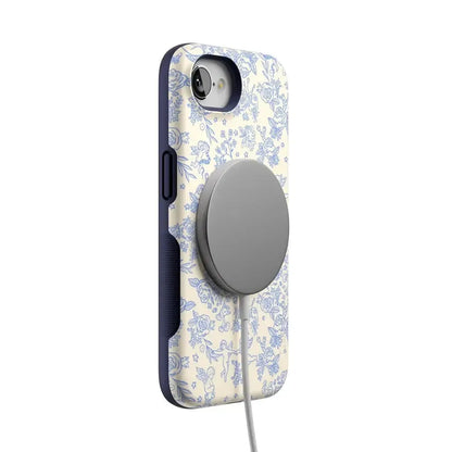 Cupid's Canvas | Periwinkle Floral Case Phone Case Casetry