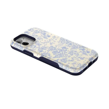 Cupid's Canvas | Periwinkle Floral Case Phone Case Casetry