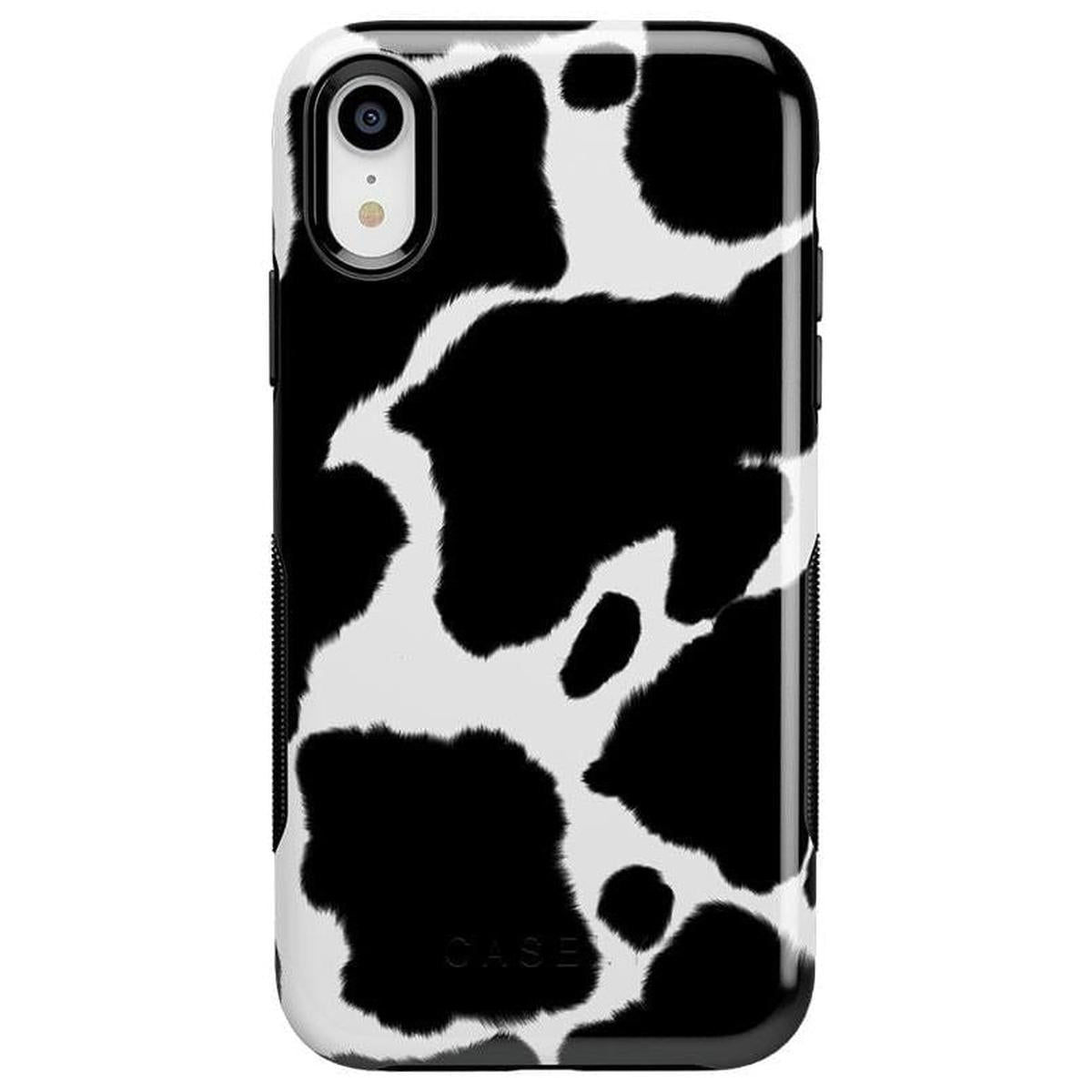 Current MOOd | Cow Print Case iPhone Case get.casely Bold iPhone XR