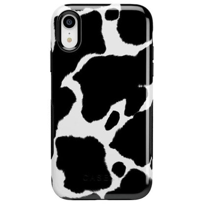 Current MOOd | Cow Print Case iPhone Case get.casely Bold iPhone XR