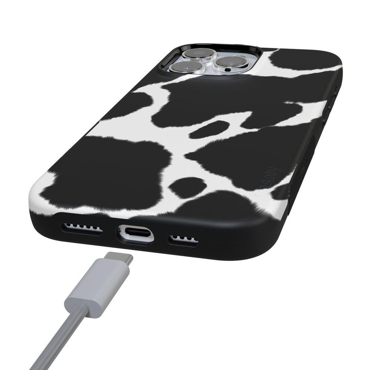 Current MOOd | Cow Print Case iPhone Case get.casely