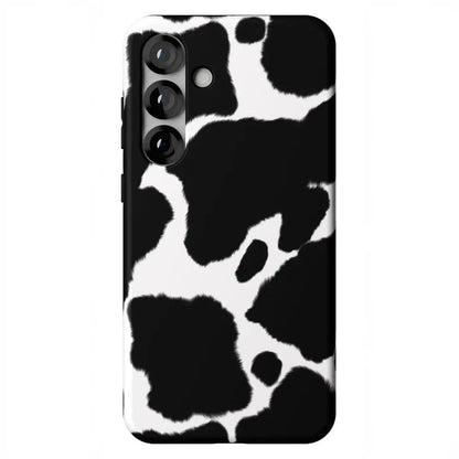 Current MOOd | Cow Print Samsung Case Samsung Case Casetry Essential + MagSafe® Galaxy S25 Plus