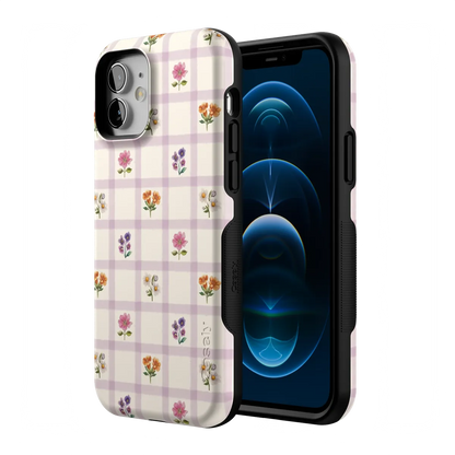 Meadow Check | Floral Gingham Case