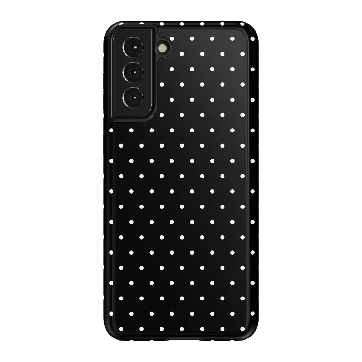 On the Dot | White Polka Dot Case