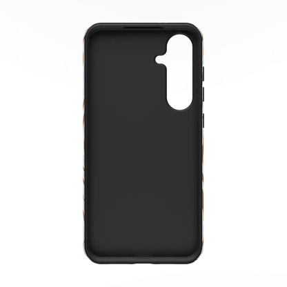 Untamed | Brown & Blue Zebra Case