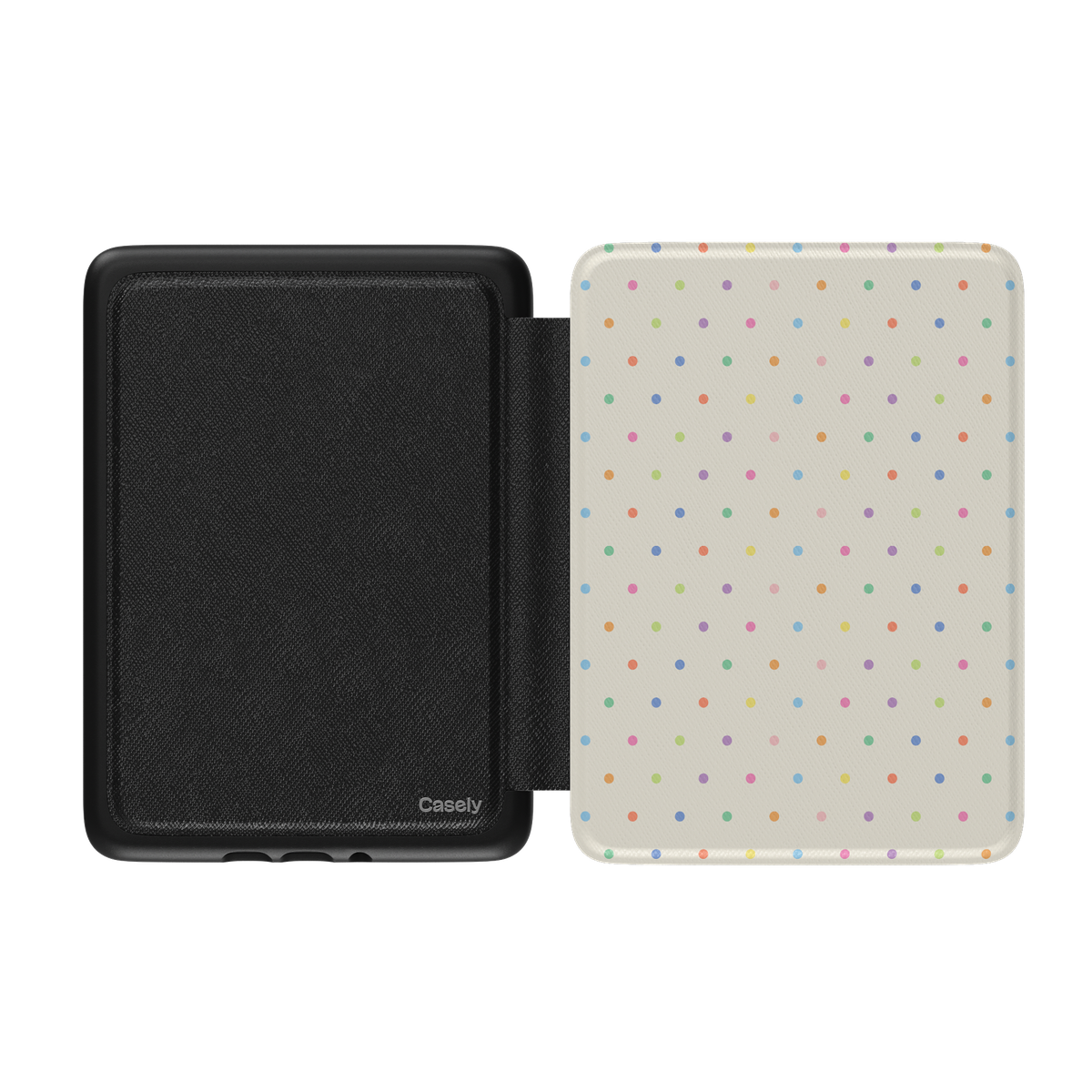 On the Dot | Rainbow Polka Dot Kindle Case